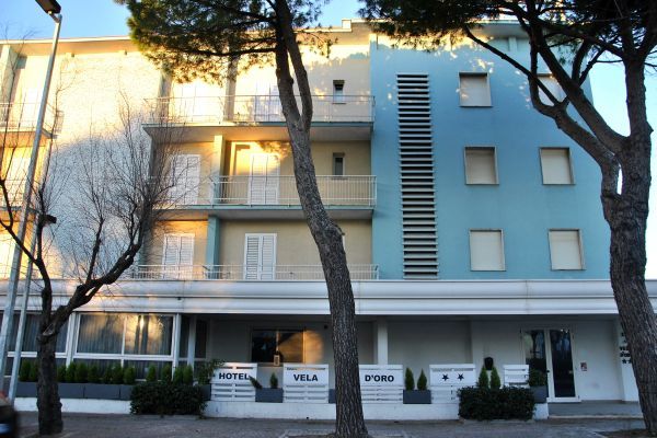 Hotel Vela D'Oro Riccione Exterior photo